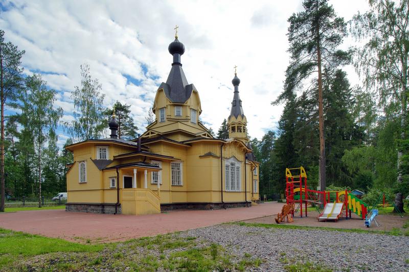 Церковь Петра и Павла в Вырице Гатчинского района Ленинградской области