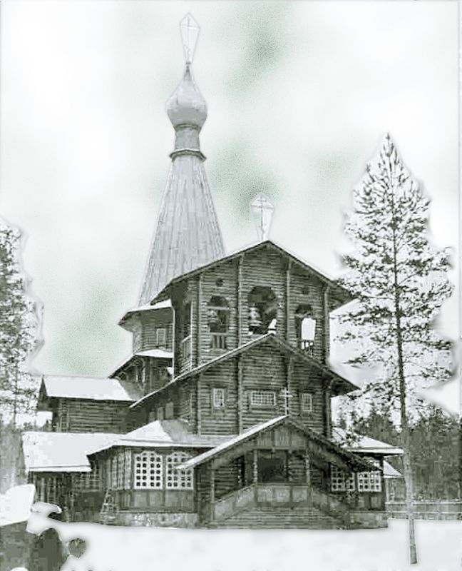 Вид Казанского храма после постройки