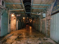 Путь на Голгофу. Старый Иерусалим ночью -11