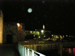 Старый Иерусалим ночью -1