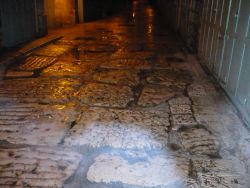 Путь на Голгофу. Старый Иерусалим ночью -5
