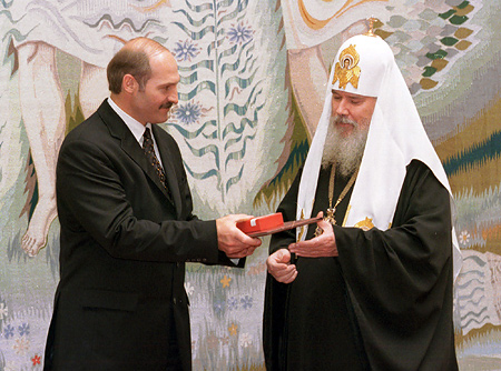 В гостях у белорусского президента. 1998 год