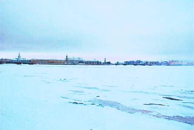 Санкт-Петербург - Зима.
