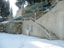 Снег в Горненском Иерусалимском монастыре -44