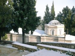 Снег в Горненском Иерусалимском монастыре -46