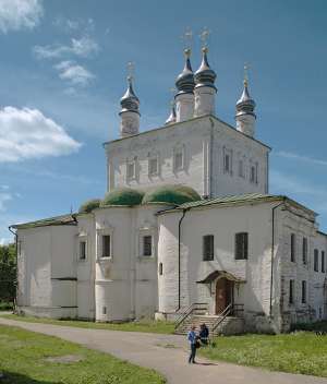 Всехсвятская церковь Горицкого монастыря в Переславле-Залесском Ярославской области.