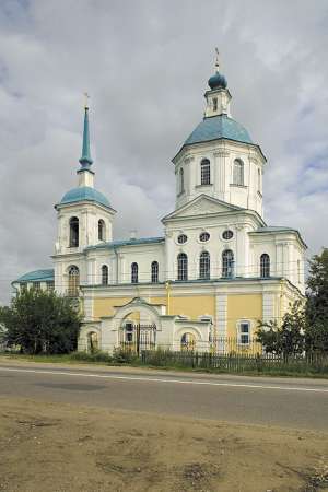Спасская церковь в Киове. Город Лобня Московской области
