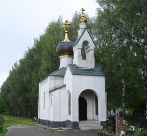Скорбященская церковь-часовня на новом кладбище в г. Талдом Московской области