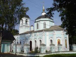 Казанская церковь в городе Дмитров Московской области