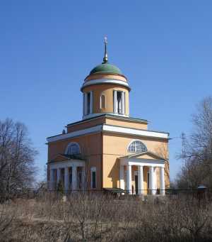 Крестовоздвиженская церковь в Воздвиженском Сергиево-Посадского района Московской области