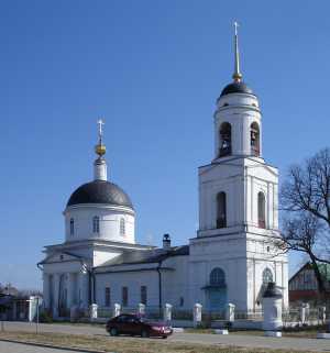 Преображенская церковь в селе Радонеж Сергиево-Посадского района Московской области