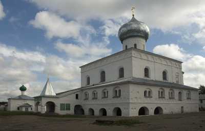 Троицкий собор Свято-Троицкого Александра Свирского монастыря в Старой Слободе Ленинградской области