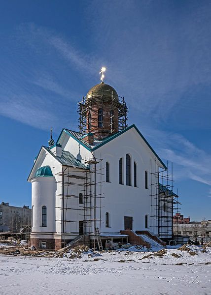 храм Святого преподобного Серафима Вырицкого в Купчино