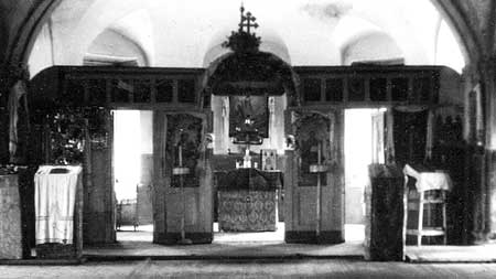 Иконостас Успенской церкви Вырицкого подворья