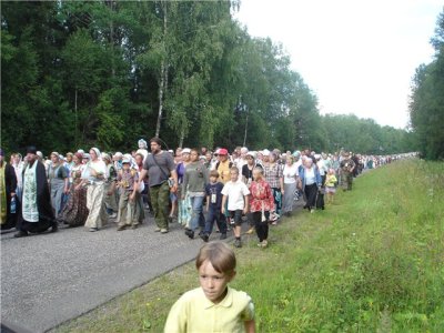 Крестный ход в Ярославской